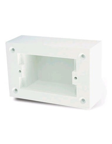 Caja Exterior Cable Canal Pvc Rectangular Llave De Luz 10x5