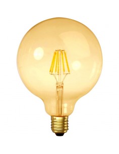 Tryxton Le2032/amb__ E27 G125 Vintage Led No-dim 4w/2700k Globo Gold Filamento Calida Lampara 800lum 180g Ambar